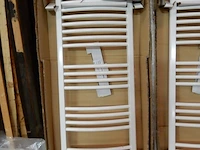 Elektrische handdoekradiator rettig, bagana, wit, 1222x 500 - afbeelding 1 van  2