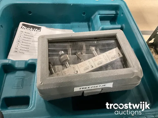 Elektrische handschaaf en bovenfrees - afbeelding 8 van  8