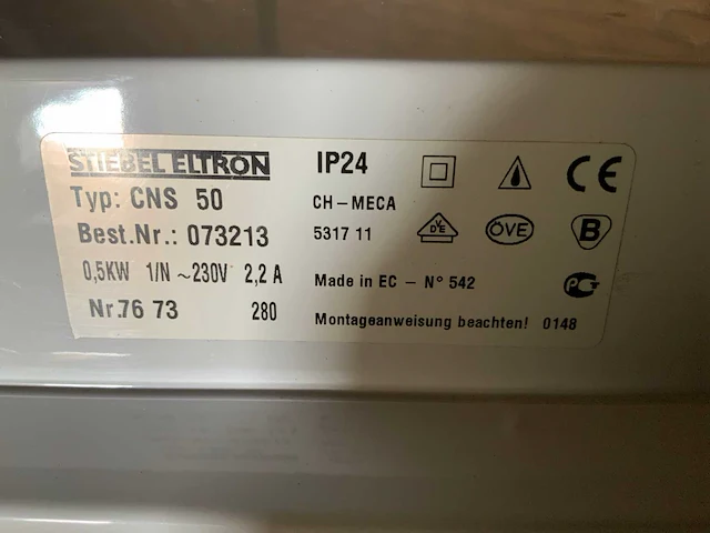 Elektrische heater (2x) - afbeelding 2 van  3