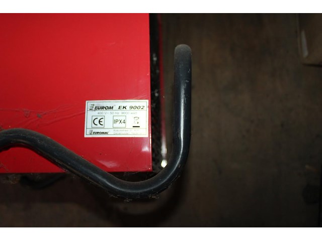 Elektrische heater eurom 9kw. 400v. - afbeelding 2 van  2