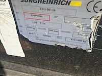 Elektrische heftruck 1,6 ton, jungheinrich, efg df 13-20, 1998 - afbeelding 11 van  25