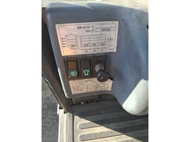 Elektrische heftruck 1,6 ton, jungheinrich, efg df 13-20, 1998 - afbeelding 5 van  25