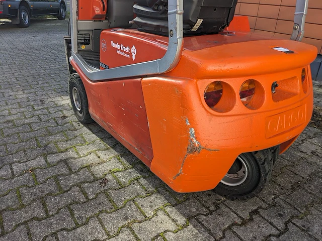 Elektrische heftruck, bt, cargo cbe15, rood, 2004 - afbeelding 4 van  28
