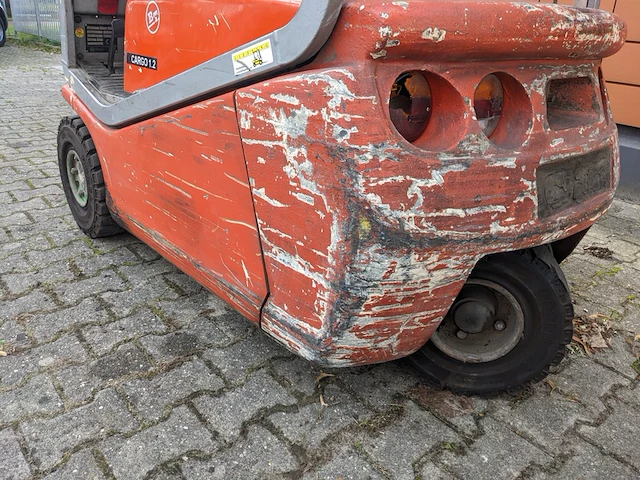 Elektrische heftruck, bt, cbe1.2t, rood, 2003 - afbeelding 3 van  34