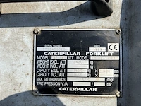 Elektrische heftruck, caterpillar, 1800 kg, 1999 - afbeelding 39 van  42