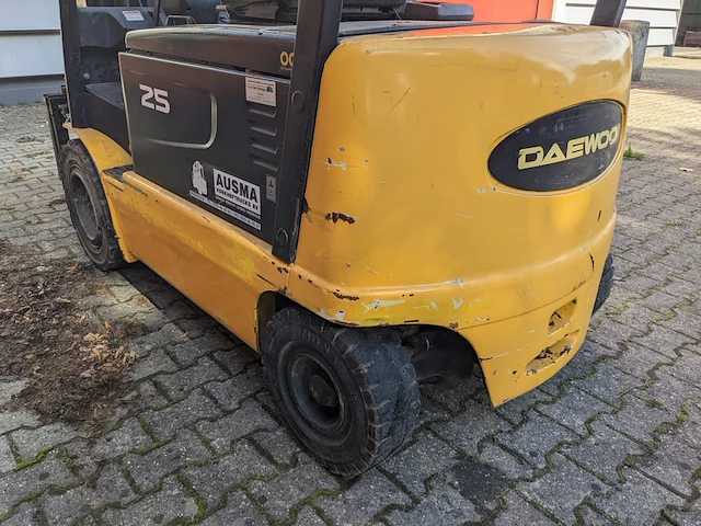 Elektrische heftruck, deawoo, b25x, geel, 2005 - afbeelding 6 van  31
