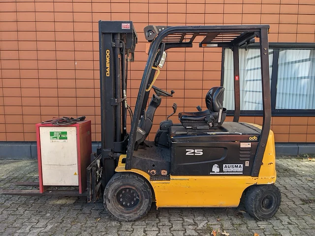 Elektrische heftruck, deawoo, b25x, geel, 2005 - afbeelding 12 van  31
