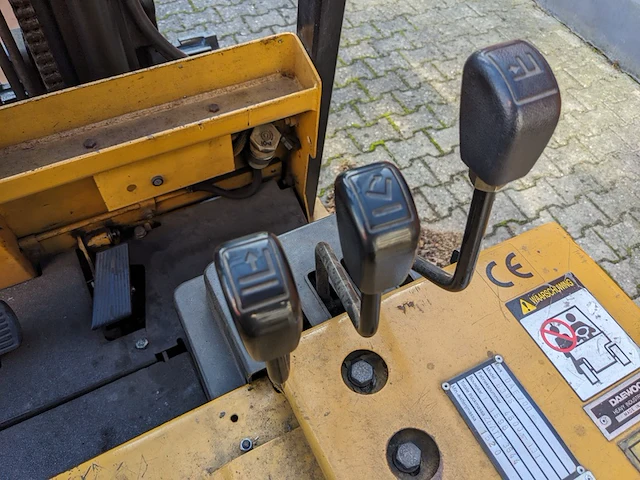 Elektrische heftruck, deawoo, b30s, geel/blauw, 1998 - afbeelding 22 van  36