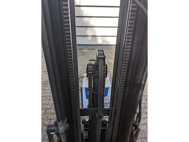 Elektrische heftruck, deawoo, b30s, geel/blauw, 1998 - afbeelding 24 van  36