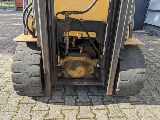 Elektrische heftruck, deawoo, b30s, geel/blauw, 1998 - afbeelding 33 van  36