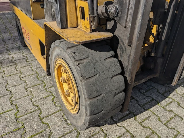 Elektrische heftruck, deawoo, b30s, geel/blauw, 1998 - afbeelding 34 van  36