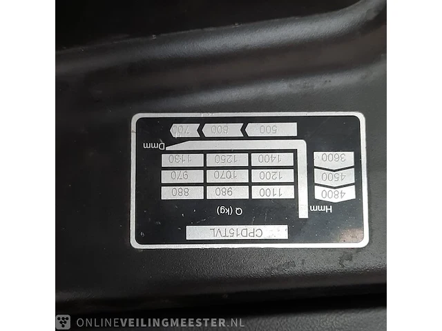 Elektrische heftruck ep, cpd15tvl, bouwjaar 2022 - afbeelding 20 van  30