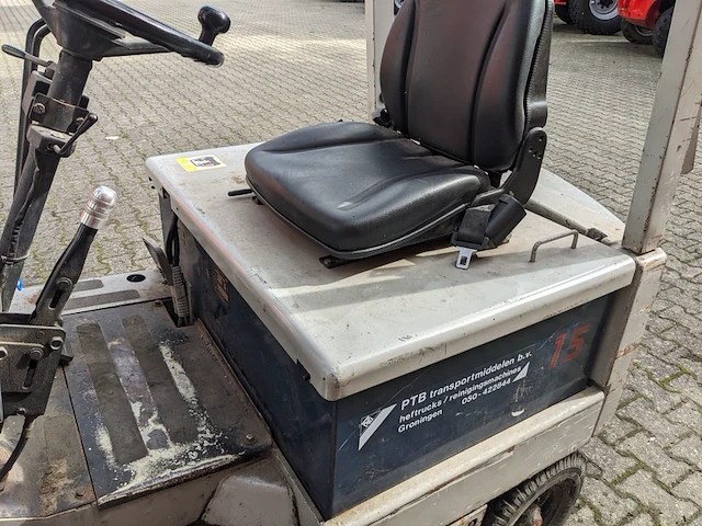 Elektrische heftruck, komatsu, fb15-5, grijs - afbeelding 11 van  30