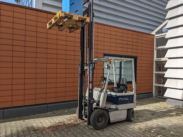 Elektrische heftruck, komatsu, fb15-5, grijs - afbeelding 27 van  30