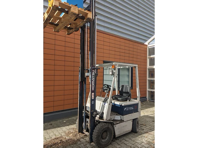 Elektrische heftruck, komatsu, fb15-5, grijs - afbeelding 28 van  30