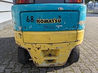 Elektrische heftruck, komatsu, fb15ex-8, geel/blauw, 1999 - afbeelding 3 van  32