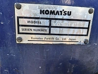 Elektrische heftruck, komatsu, fb15ex-8, geel/blauw, 1999 - afbeelding 8 van  32