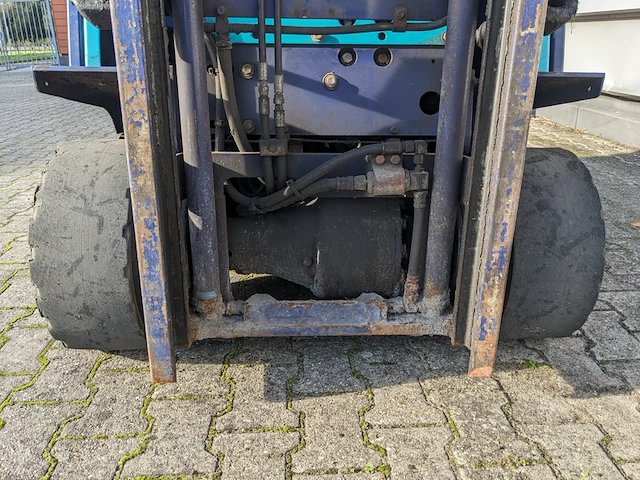 Elektrische heftruck, komatsu, fb15ex-8, geel/blauw, 1999 - afbeelding 30 van  32