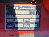 Elektrische heftruck linde, e15, bouwjaar 1989 - afbeelding 12 van  13