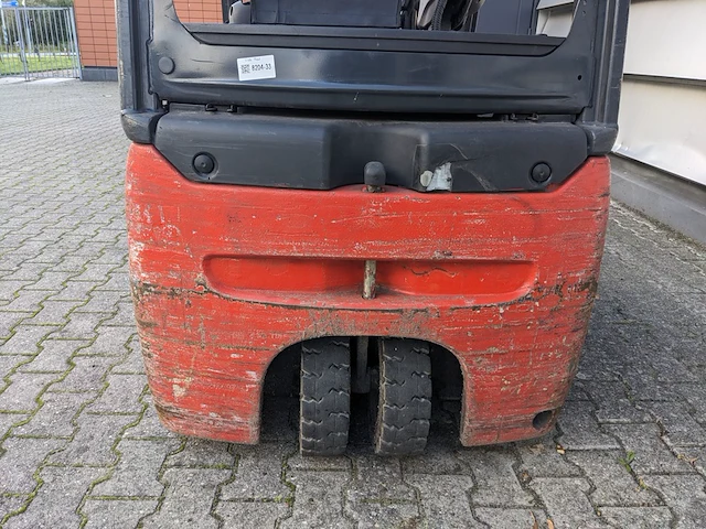 Elektrische heftruck, linde, e16-02, rood, 2014 - afbeelding 3 van  31