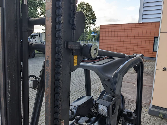 Elektrische heftruck, linde, e16-02, rood, 2014 - afbeelding 13 van  31