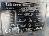 Elektrische heftruck, linde, e16-02, rood, 2014 - afbeelding 15 van  31