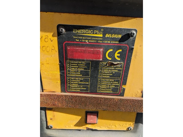 Elektrische heftruck, linde, e16-02, rood, 2014 - afbeelding 24 van  31