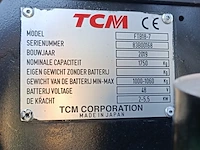 Elektrische heftruck, tcm, ftb18-7, 2019 - afbeelding 8 van  31