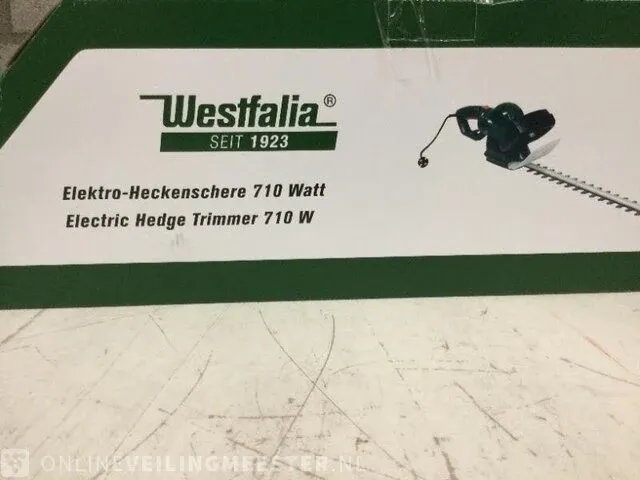 Elektrische heggenschaar gartenmeister, gm 7160, groen/zwart - afbeelding 3 van  4
