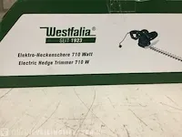 Elektrische heggenschaar gartenmeister, gm 7160, groen/zwart - afbeelding 3 van  4