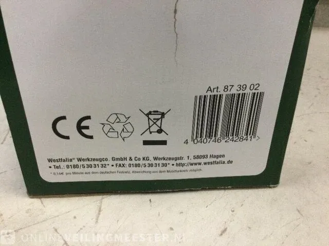 Elektrische heggenschaar gartenmeister, gm 7160, groen/zwart - afbeelding 4 van  4