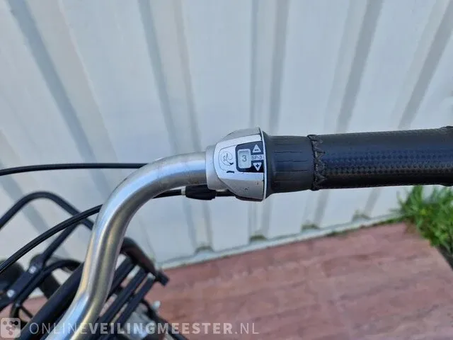 Elektrische herenfiets batavus, cnctd., matzwart - afbeelding 2 van  12