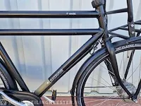 Elektrische herenfiets batavus, cnctd., matzwart - afbeelding 6 van  12