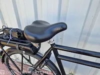 Elektrische herenfiets batavus, cnctd., matzwart - afbeelding 7 van  12