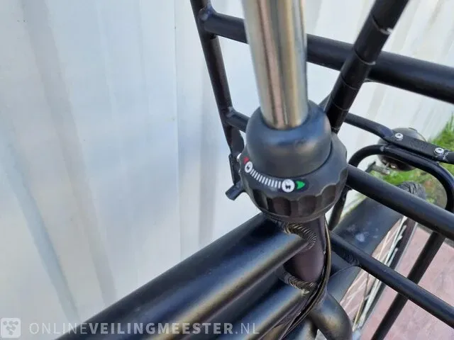 Elektrische herenfiets batavus, cnctd., matzwart - afbeelding 10 van  12