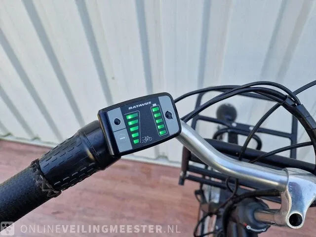 Elektrische herenfiets batavus, cnctd., matzwart - afbeelding 12 van  12