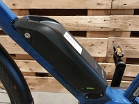 Elektrische herenfiets, batavus, dinsdag e-go sport, blauw, 2021 - afbeelding 4 van  20