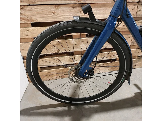 Elektrische herenfiets, batavus, dinsdag e-go sport, blauw, 2021 - afbeelding 6 van  20
