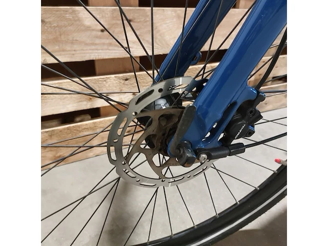 Elektrische herenfiets, batavus, dinsdag e-go sport, blauw, 2021 - afbeelding 7 van  20