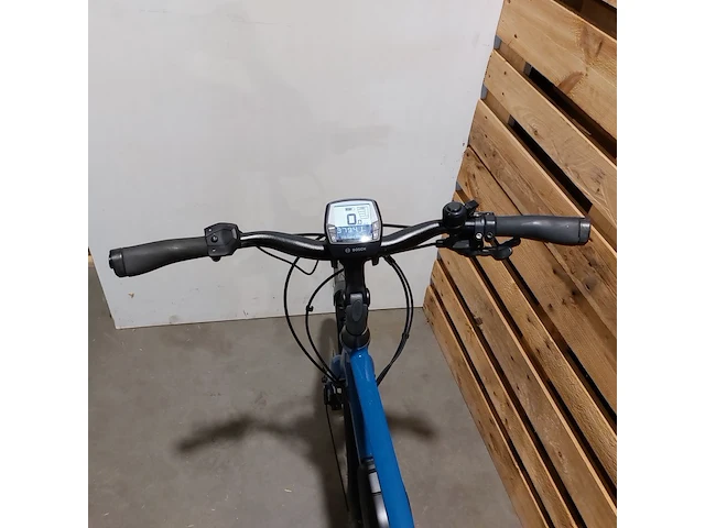 Elektrische herenfiets, batavus, dinsdag e-go sport, blauw, 2021 - afbeelding 9 van  20