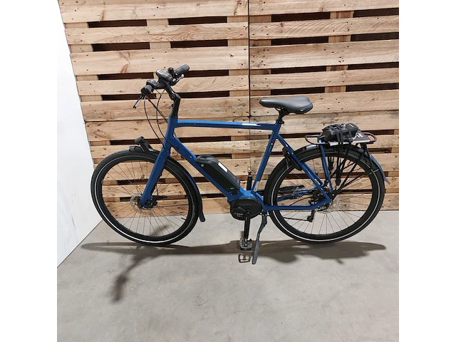 Elektrische herenfiets, batavus, dinsdag e-go sport, blauw, 2021 - afbeelding 1 van  20