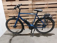 Elektrische herenfiets, batavus, dinsdag e-go sport, blauw, 2021 - afbeelding 1 van  20