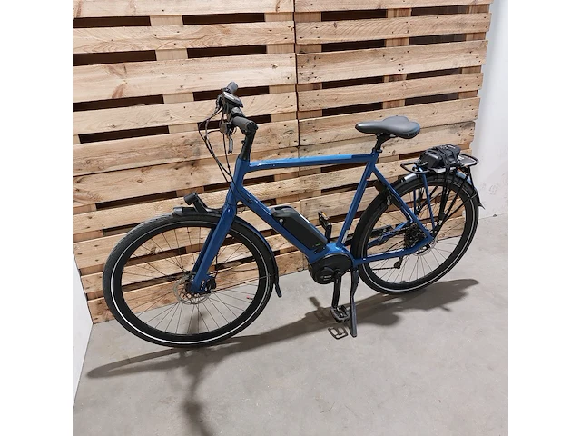 Elektrische herenfiets, batavus, dinsdag e-go sport, blauw, 2021 - afbeelding 12 van  20