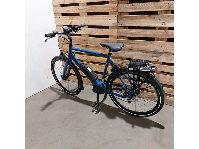Elektrische herenfiets, batavus, dinsdag e-go sport, blauw, 2021 - afbeelding 14 van  20