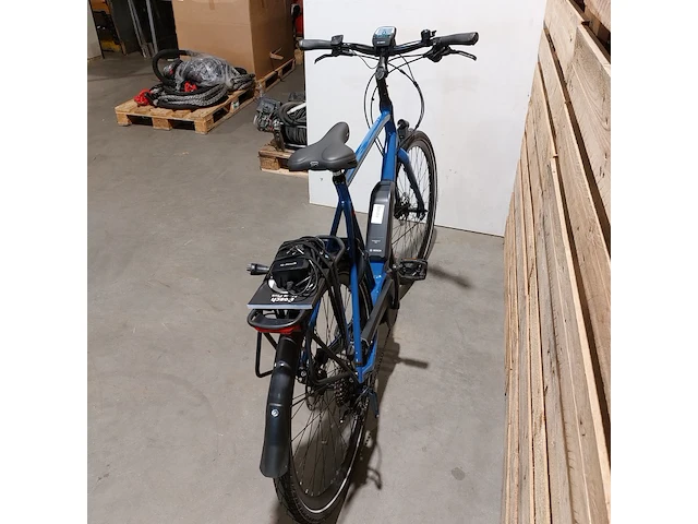 Elektrische herenfiets, batavus, dinsdag e-go sport, blauw, 2021 - afbeelding 16 van  20