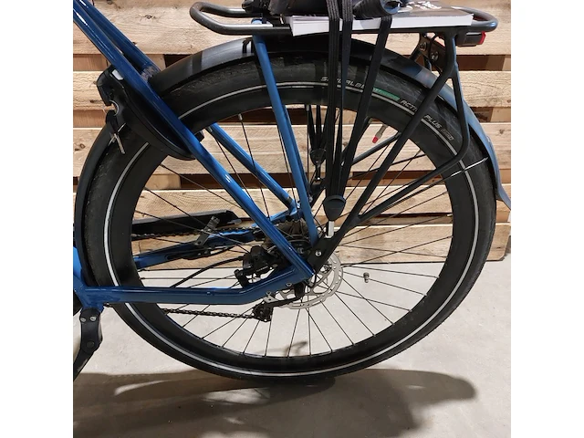 Elektrische herenfiets, batavus, dinsdag e-go sport, blauw, 2021 - afbeelding 17 van  20