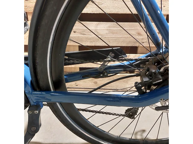 Elektrische herenfiets, batavus, dinsdag e-go sport, blauw, 2021 - afbeelding 19 van  20