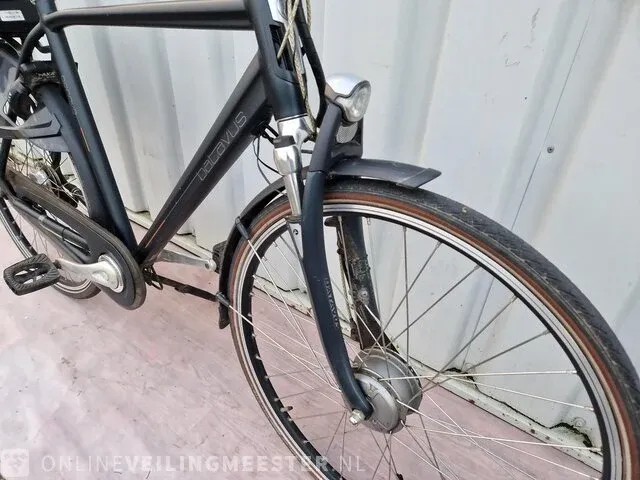 Elektrische herenfiets batavus, genova e-go, donkerblauw - afbeelding 2 van  9