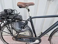Elektrische herenfiets batavus, genova e-go, donkerblauw - afbeelding 4 van  9