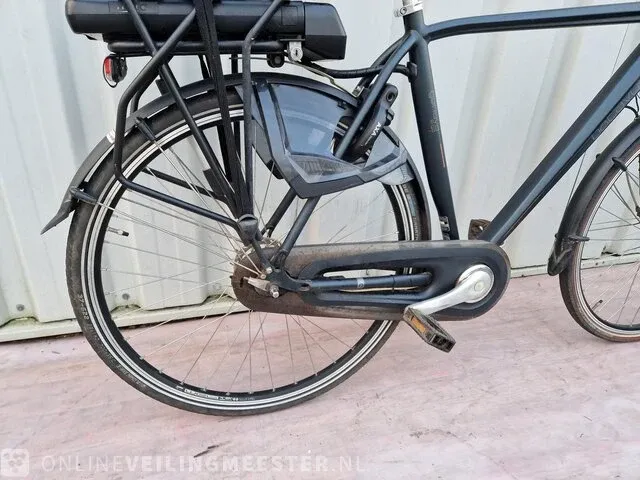 Elektrische herenfiets batavus, genova e-go, donkerblauw - afbeelding 5 van  9